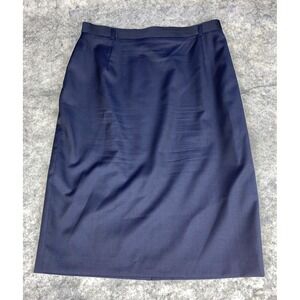 ESCADA by Margaretha Ley Womens Size 6 EU 40 Skirt Wrap Pencil 100% Wool‎ Lined